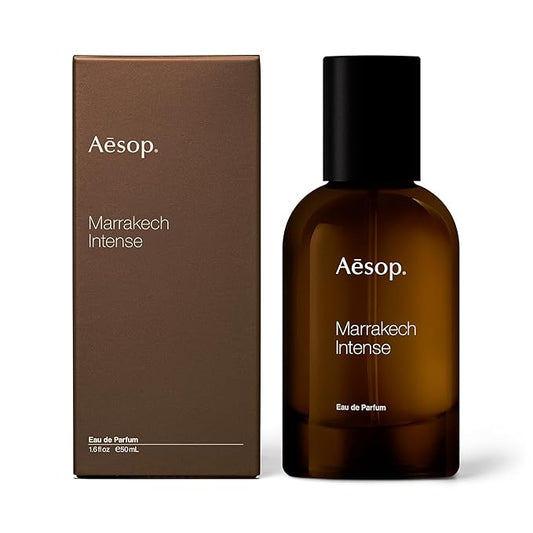 Aesop Marrakech Intense Eau de Parfum | Woody, Spicy, Floral Fragrance | Sandalwood, Clove, Cardamom | Unisex | 1.6 oz