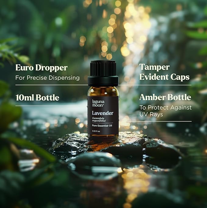 Essential Oils Set - Top 20 Gift Set Oils for Diffusers, Humidifiers, Soaps, Aromatherapy, Candle Making Scents, Cars & Home Products - Peppermint, Tea Tree, Lavender, Eucalyptus, Lemongrass (10mL)