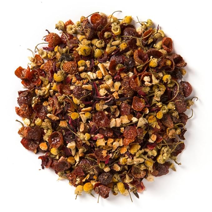 Davidson's Tea Bulk, Herbal Cranberry Orange, 16 Ounce