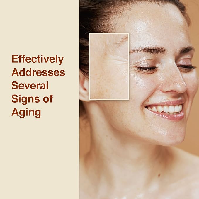 Bakuchiol Retinol Serum for Face - Retinol Alternative - Hydrating and Moisturizing - Anti Aging - Also Contains Aloe, Witch Hazel, Centella, Spirulina - 1 Fl. Oz. - Pack of 2