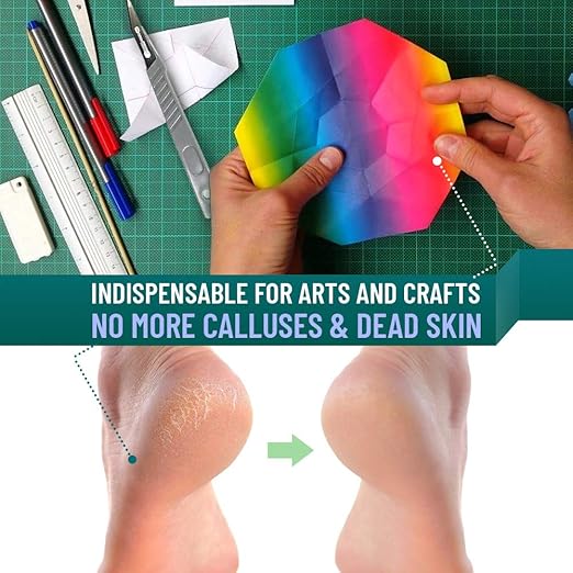 Disposable Scalpel #10 and #11 Scalpel Blades, Pack of 10 Dermaplaning Blades w. Plastic Handle, Carbon Steel Dermablade Blades Individually Wrapped 5x10 Blade and 5x11 Blade, Sterile