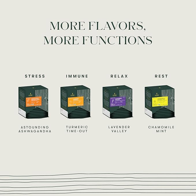 Luxmi Estates - Garo Hills - Organic Earl Grey Tea - 90 Tea Bags (15ct x 6pack) | With Refreshing Essence of Bergamot and Other Spices