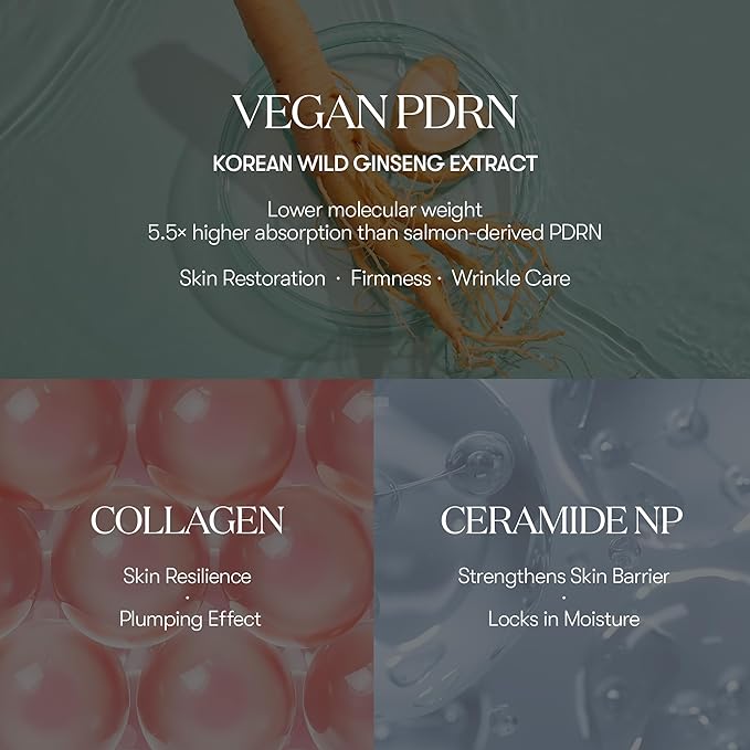 VT COSMETICS PDRN Essence Stick Balm, PDRN Collagen Multi Wrinkle Stick, All-in-One Eye & Neck Treatment, Glow Makeup Base & Face Treatment Balm, Plumping, Fine Lines (0.33 oz.)