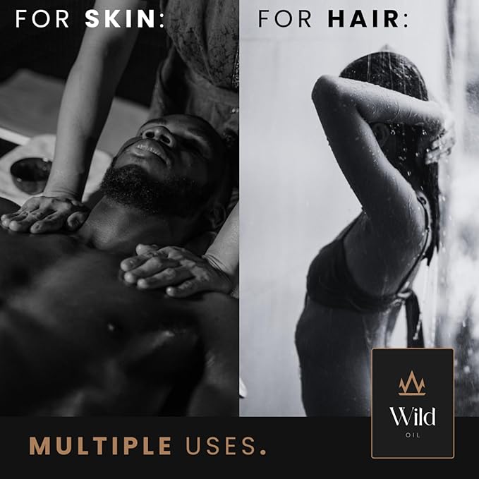 Atomic Rose Luxurious Lavender Massage Oil Mineral, Grape Seed, Jojoba & Lavender Skin Moisturization Hair Nourishment Hydration, Elasticity, Vegan & Natural (250ml)