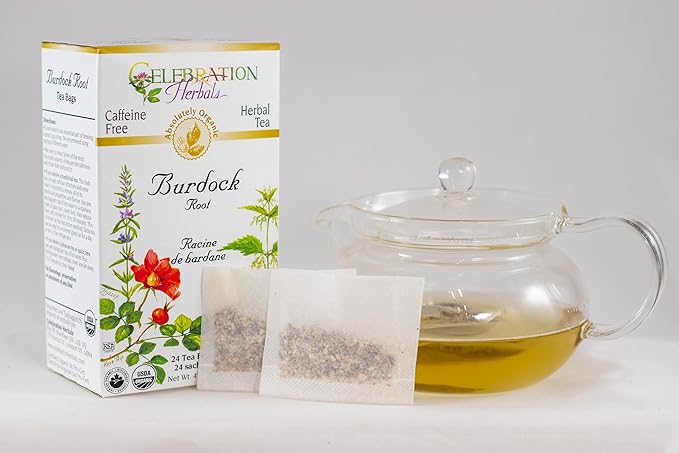 Celebration+Herbals%2c+Tea+Bags+Burdock+Root%2c+24+Count