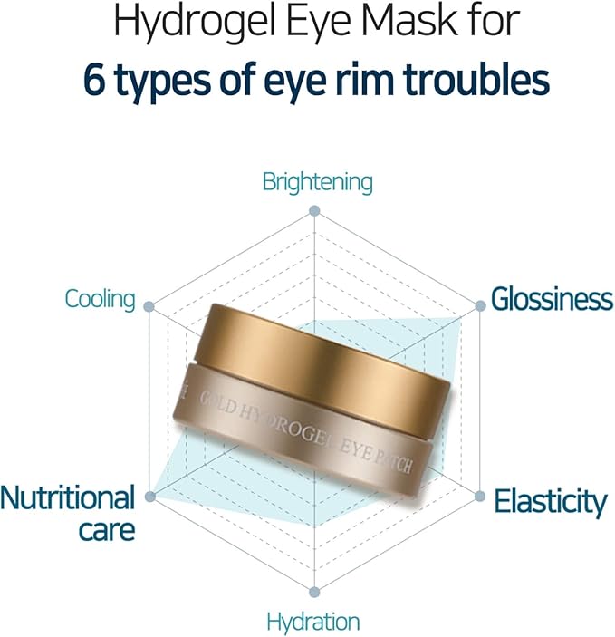 Gold Hydrogel Eye Patch 60ea (30pairs)