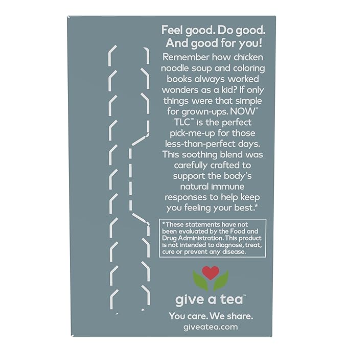 NOW Foods, TLC™ Tea, Seasonal Well-Being, Soothing Bouquet of Herbal Essences, Caffeine-Free, Premium Unbleached Tea Bags with our no-staples design, 24-Count