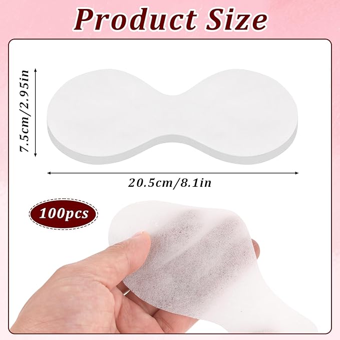 100pcs disposable eye mask paper