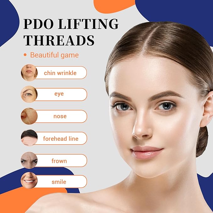 HYPOD Pdo Threads for Face Lift, Pdo Lifting Thread Whole Body Mono Screw Type, Pdo Thread Lift Mono Korea (20PCS-27G*38MM)