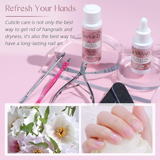 Nail Drill & Cuticle Remover and Cuticle Oil Kit Deal Set
