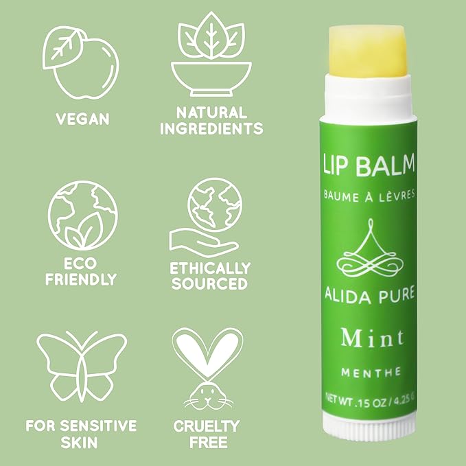 Aria Lip Balm Collection, Vegan Lip Lips,