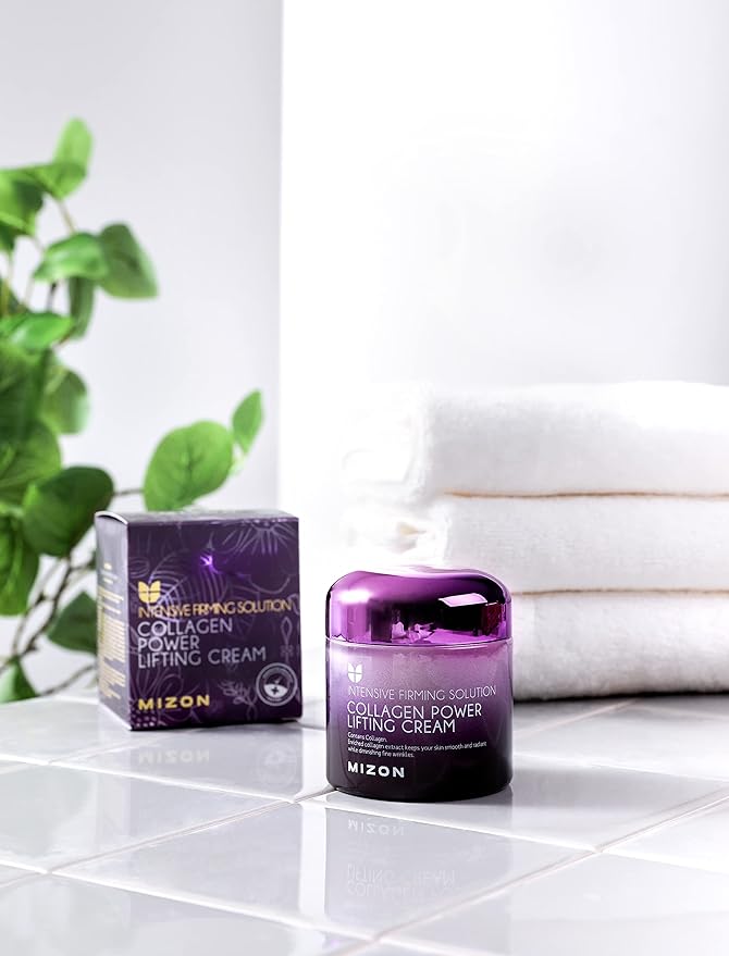 MIZON Collagen Line Collagen Power Firming Eye Cream 25ml + Collagen lifting cream 75ml, Collagen, Wrinkle Care, Moisture, Skincare, Lifting, Eye Cream, Face Cream