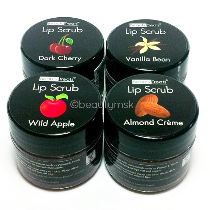 4pc Beauty Treats Lip Scrub Full