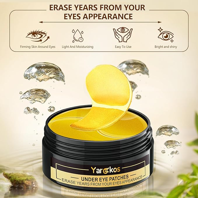 60 pcs 24k gold under