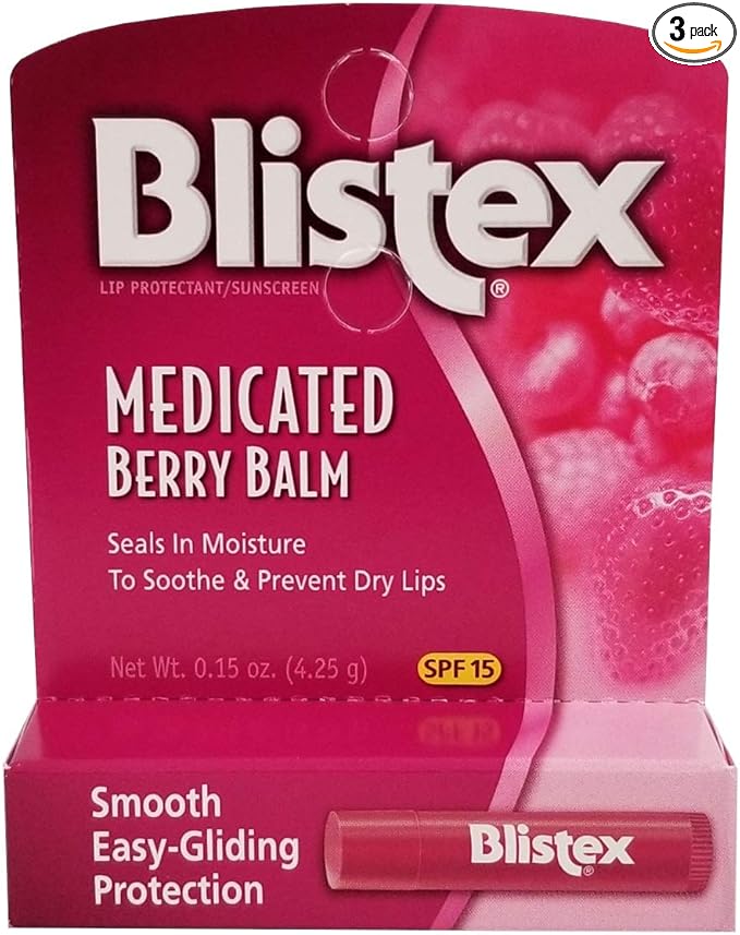 Blistex Medicated Lip Balm, Spf 15,