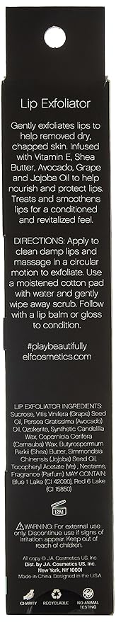 e.l.f. Lip Exfoliator Conditioning Formula, Mint