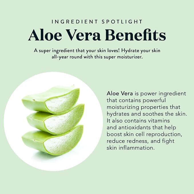 Bare Botanics Aloe Vera Mist + Bergamot Mint Body Salt Scrub