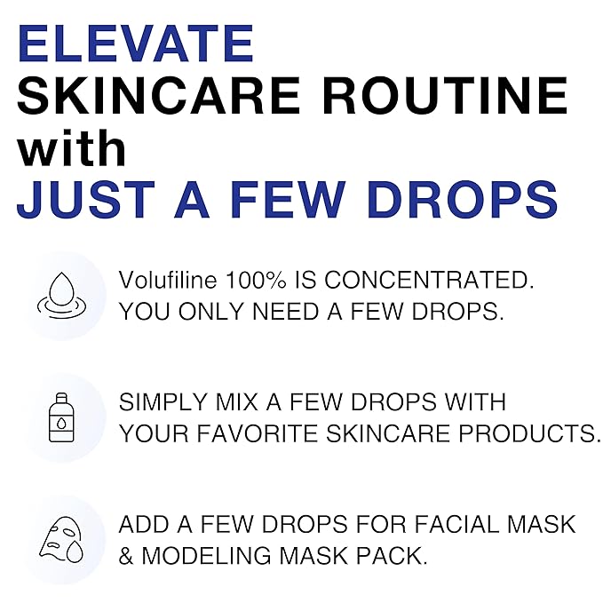 Volufiline & Niacinamide Serum Bundle – 100% Pure Volufiline for Skin Firming + 20% Niacinamide for Pore Minimizing & Brightening – Anti-Wrinkle, Collagen Boosting & Even Skin Tone Korean Skincare