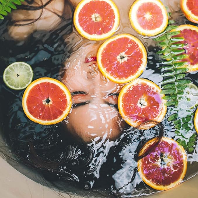 BCL SPA Organic Pink Grapefruit moisture mask for hands, foot mask, and body mask skin care spa treatment for women at home or professional spa with argan oil, olive oil, aloe vera, and kelp 16 fl oz