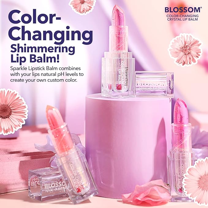 Blossom Moisturizing Color Changing Shimmering Lip Crystal