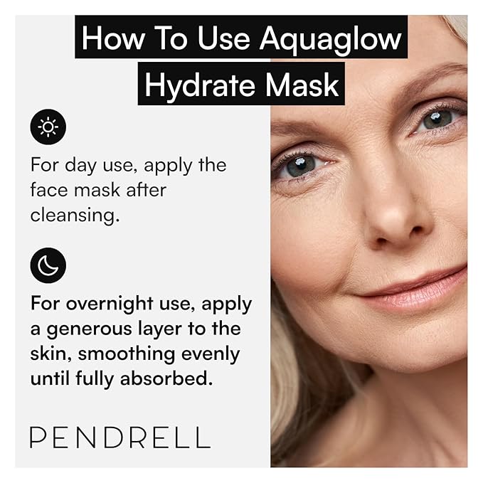 Hydrating Face Mask | Overnight Face Mask For All Skin Types | Gel Face Mask with Copper Peptides and Hyaluronic Acid | 50ml