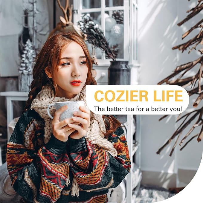 WT WEETEE Organic Ginger Tea Bags, 100% Pure Ginger Root Tea 100 Count, Caffeine Free, No Spices, No Flavors