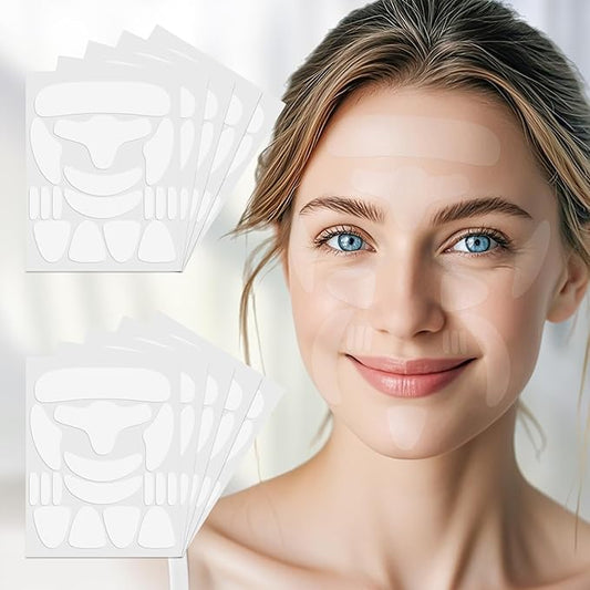 Anti-Wrinkle Patches – 208 PCS Facial Wrinkle Patches, Face Tape for Wrinkles Overnight, Forehead Wrinkle Remover to Smooth Face, Fine Lines, Mouth, Frown Lines, Eyes, Smile Lines for Women