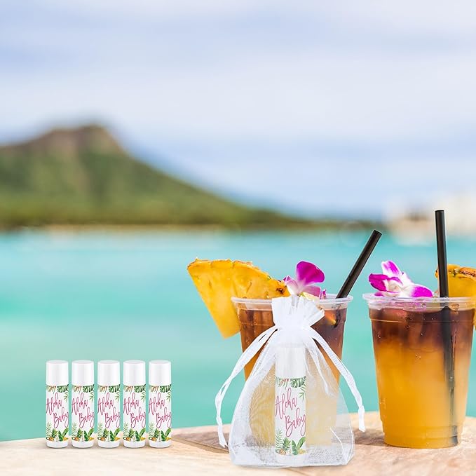 Demissle 50 Pcs Baby Shower Lip (Tropical)