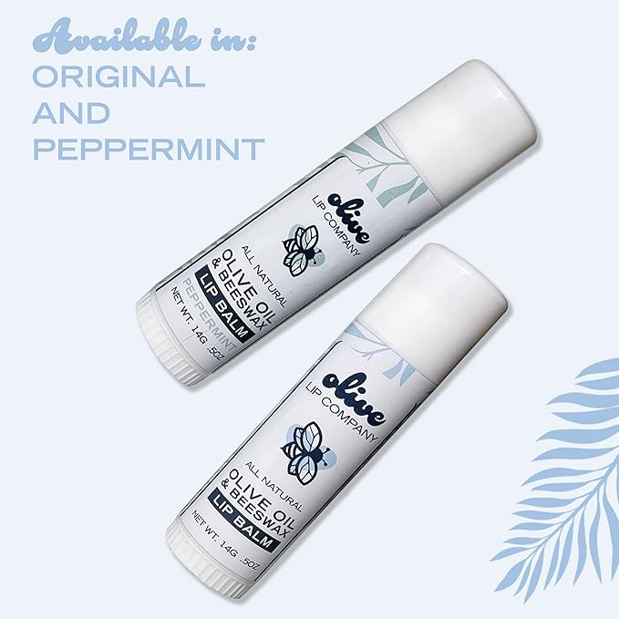 Hydrating Olive Oil and Peppermint Lip Lips