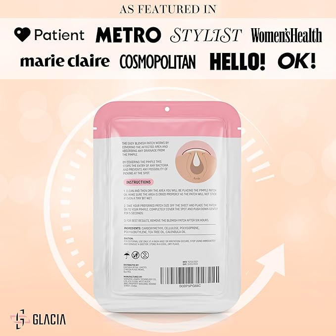 Glacia Pimple Patches 240 Pack