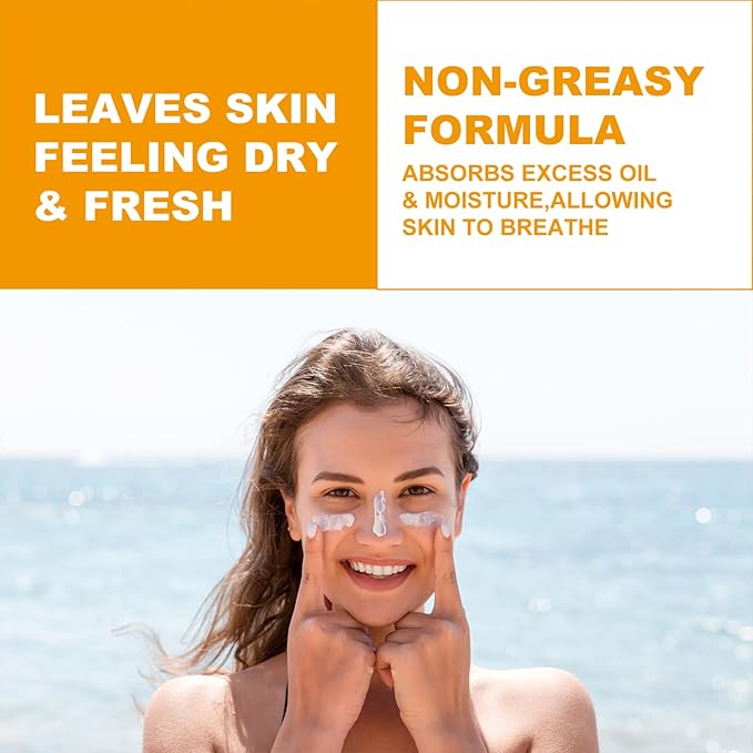 Body Sunscreen SPF 50，Waterproof, Hydrating,