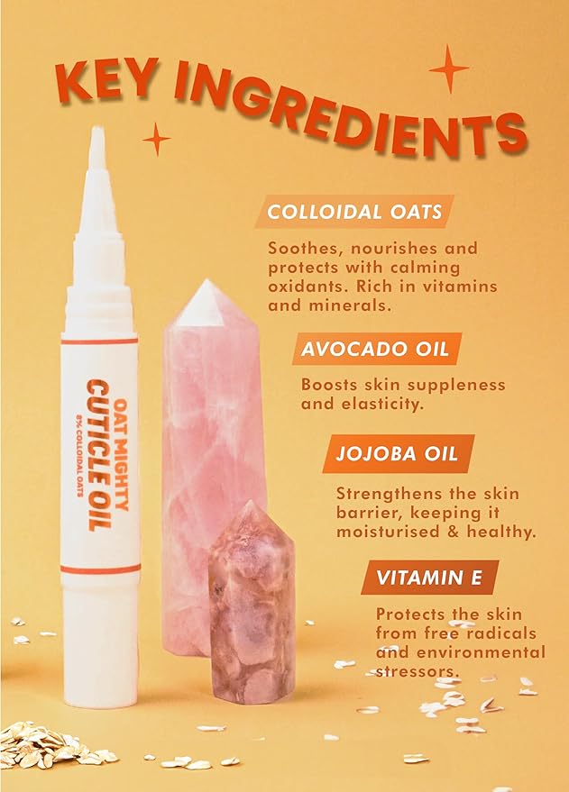 Handmade Heroes Volumizing Hair Powder Dry Shampoo and Cuticle Oil for Strengthening Nails and Cuticles