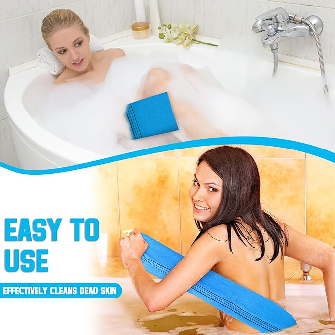 Hosuly long exfoliating back washcloth