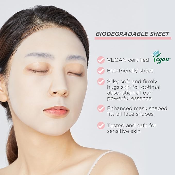 Mediheal Official Best Korean Sheet Mask - Collagen Essential Face Mask Lifting and Firming For All Skin Types Value Sets (20 Count (Pack of 1))