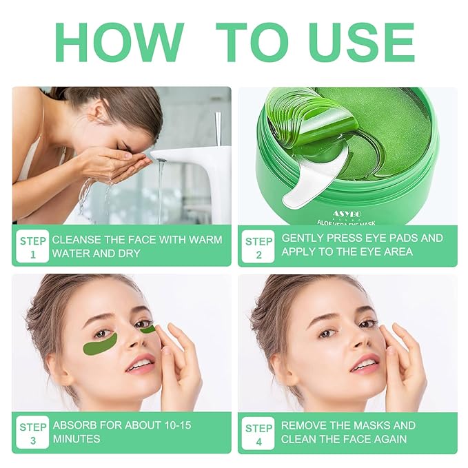 Aloe vera eye mask, 60