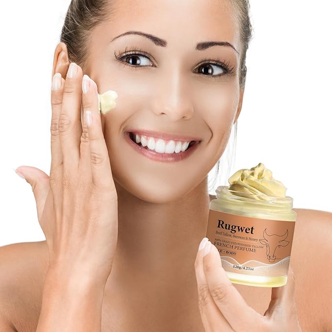 Orangic Beef Tallow for Skin and Face Care, Whipped Moisturizer for Sensitive Skin, 100% Grass Fed Beef Tallow, Natural Body Lotion, Coffee Vanilla - 4.23 fl.oz, 1 Pack