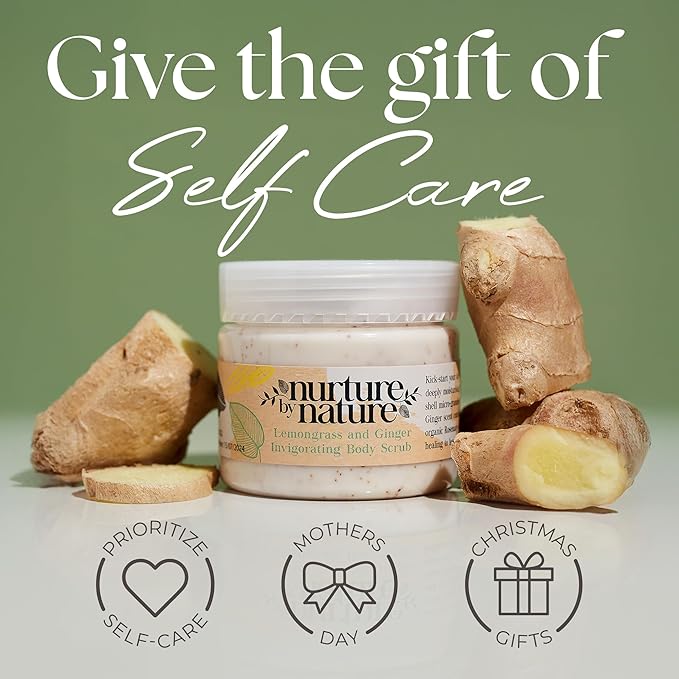 Nurture by Nature RELAX & UPLIFT Spa Kit – Mothers Day Gifts – Spa Gift Baskets for Women, Self-Care Gifts, Complete Bath Sets for Women Gift - Bath Salts, Bath Bombs & Candle, Relaxation Gifts