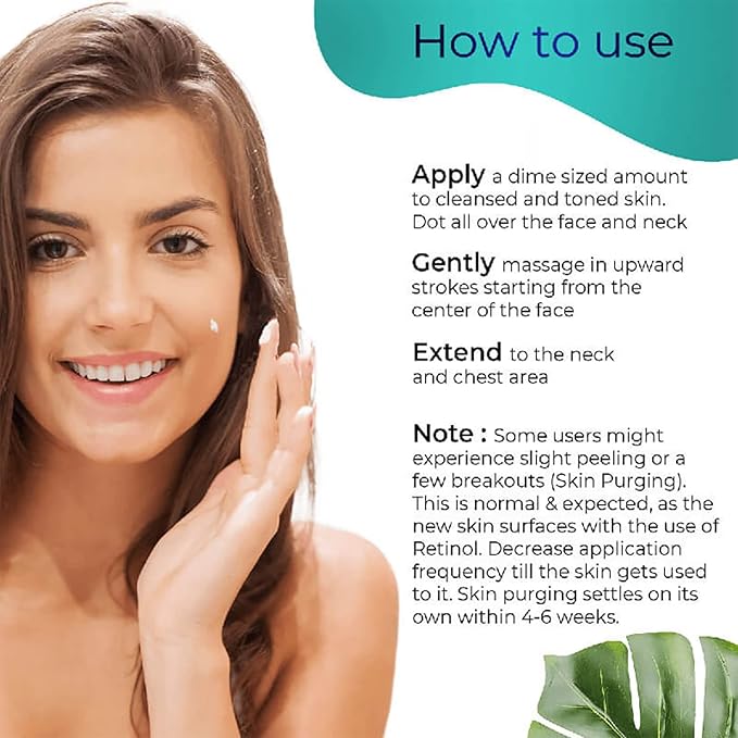 Retinol Mini Night Cream | Anti Aging Moisturizer with Vitamin C & Hyaluronic Acid | Hydrates, Smooths Wrinkles & Evens Skin Tone | Travel-Friendly | 0.28 Oz (8g)