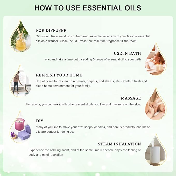 Peppermint Essential Oil 118 ml Pure Peppermint Oil with Glass Dropper for Aromatherapy, Diffuser, Soap Candle Making - 4Fl. Oz