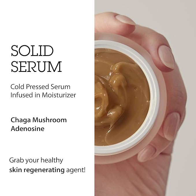 BLITHE Skin Care Solution Bundle – Caffeine Eye Cream, Pressed Serum Tundra Chaga, Vital Treatment 6 Calming Leaves