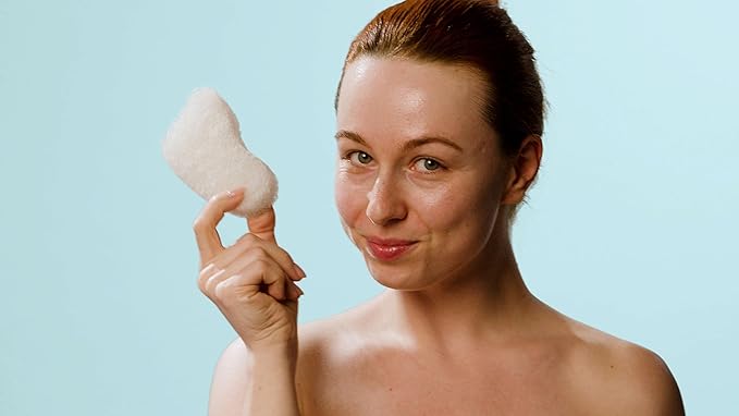 HartFelt Foot Exfoliating Sponge | Chemical-Free Foot Scrubbers for Smooth & Soft Feet | Gentle Sponge Pad for Callus Removal, Dead Skin & Cleansing | Made in USA - 6 Count