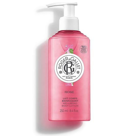 ROGER & GALLET | Body Lotion for Women | Rose 8.4 oz Bottle