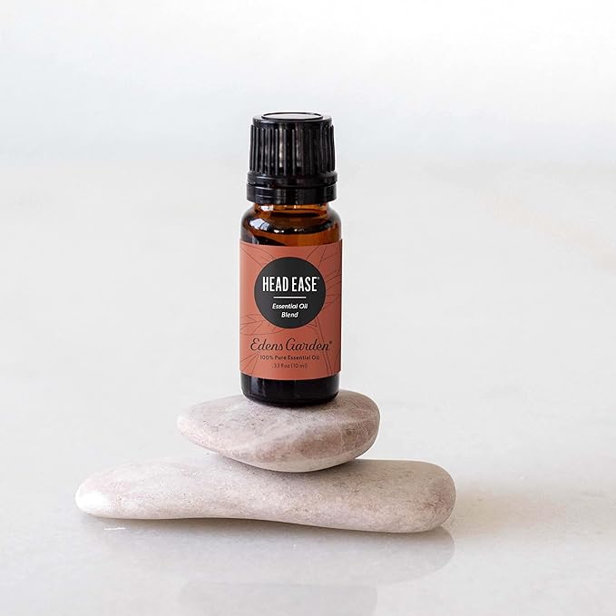 Edens Garden Head Ease Essential Oil Blend- 100% Pure Premium Grade, Undiluted, Natural, Therapeutic, Aromatherapy, The Best for Skin, Face, Humidifiers 118 ml (4 fl oz)