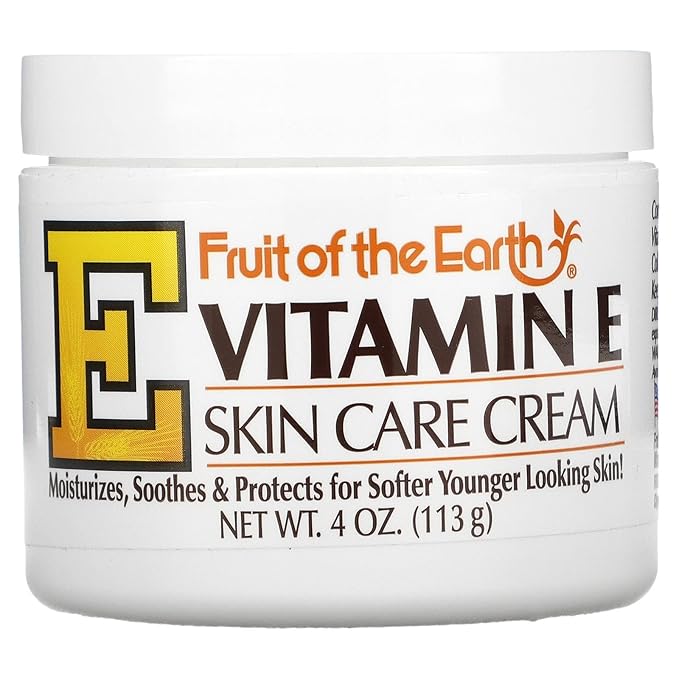 Fruit Of The Earth Bogo Cream Vitamin-E 4 Ounce Jar (113g)