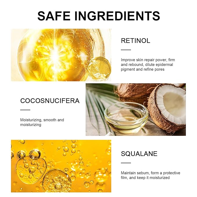 Retinol Eye Stick with Collagen,Hyaluronic Acid for Dark Circle, Wrinkles,Eye Balm Moisturizes Anti Aging,Visible Results in 3-4 Weeks, Retinol Eye Cream For Puffiness and Bags Reduces Fine Lines