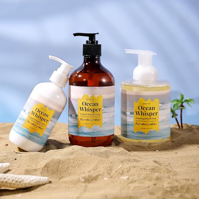 Wailea Beach Ocean Whisper Hand & Body Lotion - Tidal Treasure Scent, 236ml (8 fl oz)