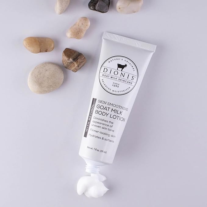 Dionis Body Treatment Goat Milk Duo - Body Lotion with Retinol and Body Serum with Collagen For Smoother and Younger Skin