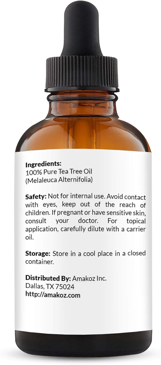 NaturoBliss 100% Pure, Tea Tree Essential Oil - (4 Fl Oz / 120 ml) -Undiluted, Therapeutic Grade - Perfect for Aromatherapy and Relaxation