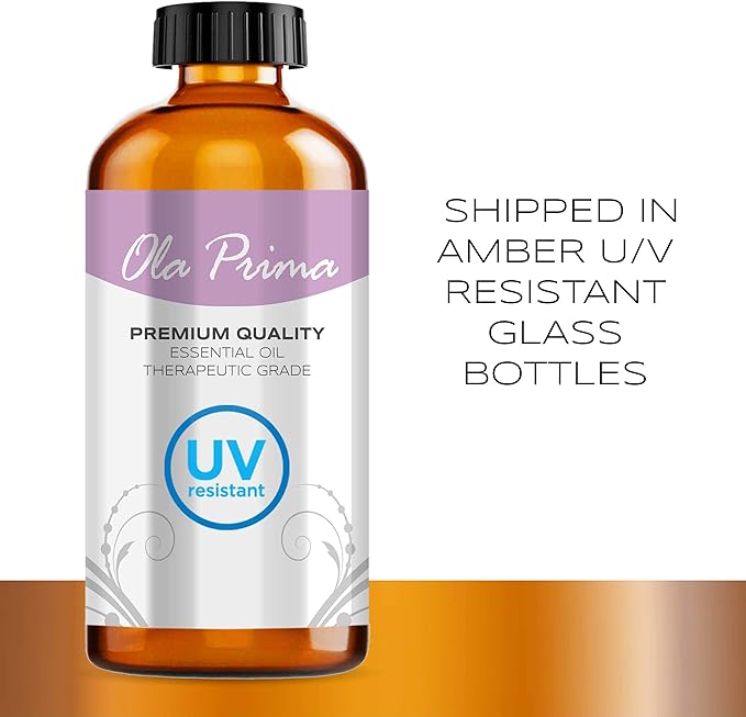 Ola Prima Clove Essential Oil for Aromatherapy, Diffuser, Soap, and Skin Moisturizer (16oz Bulk)