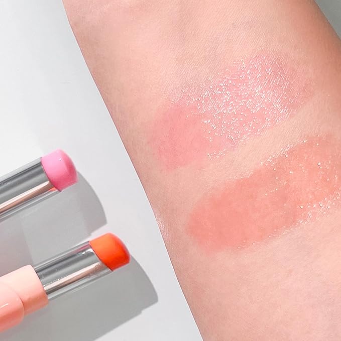 Collagen Tint Lip Balm, Hydrating Nourishing (Coral)